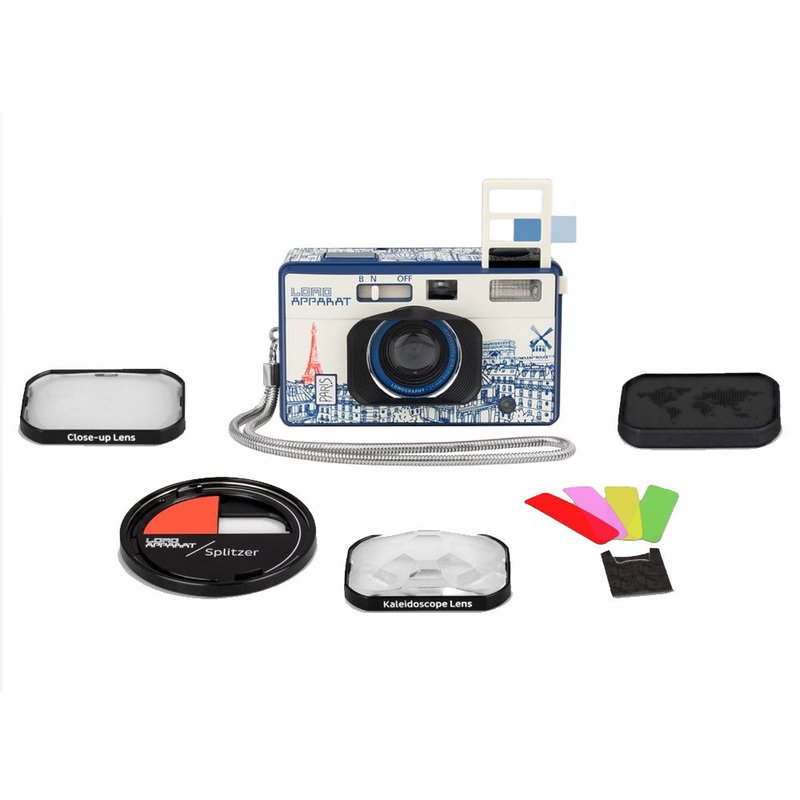 Lomography LomoApparat 21mm Wide-Angle Camera - Paris Edition