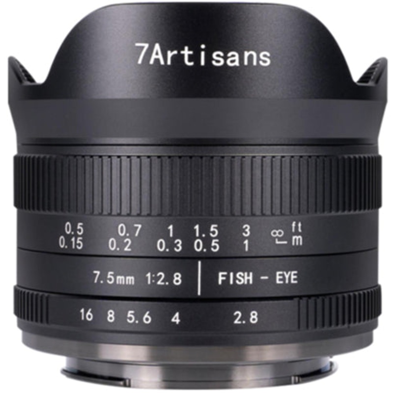 7Artisans 7.5mm f2.8 Mark II Fisheye - Sony E