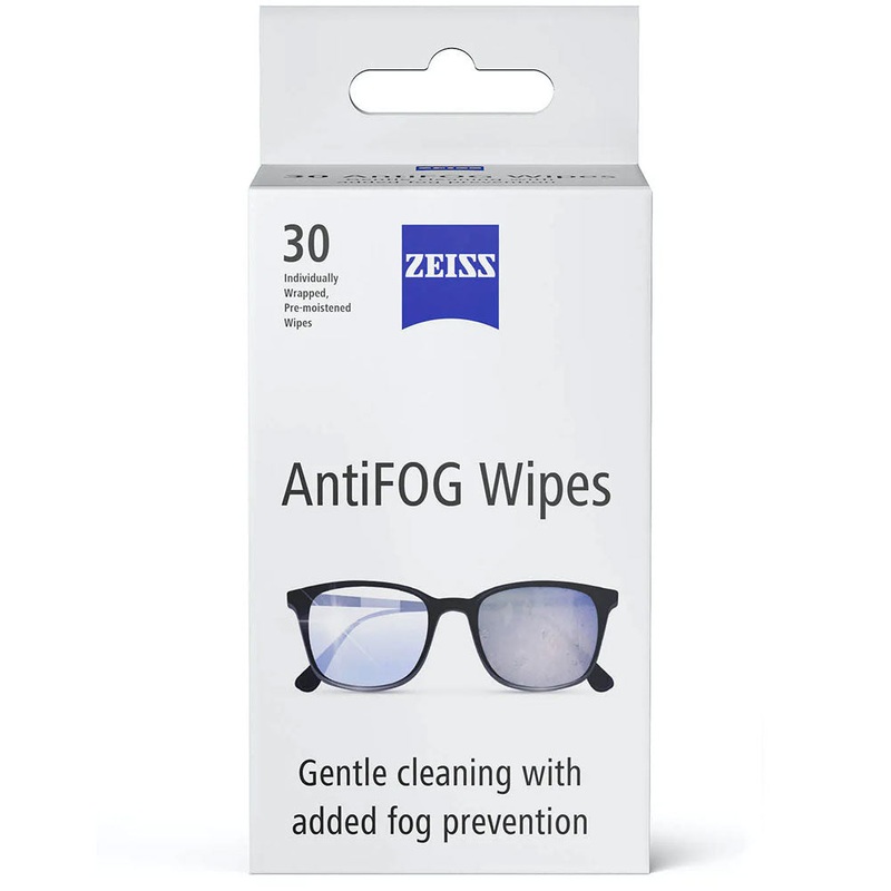 Zeiss AntiFOG Wipes - 30 Count