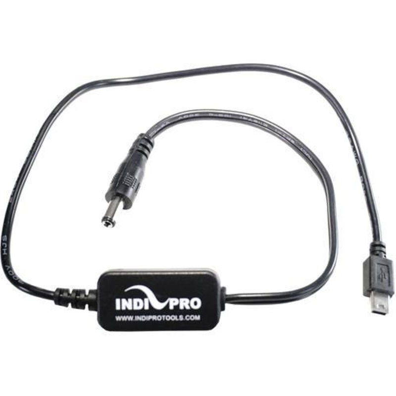 2.1mm Male Power Cable to Mini USB 5V (20", Regulated)