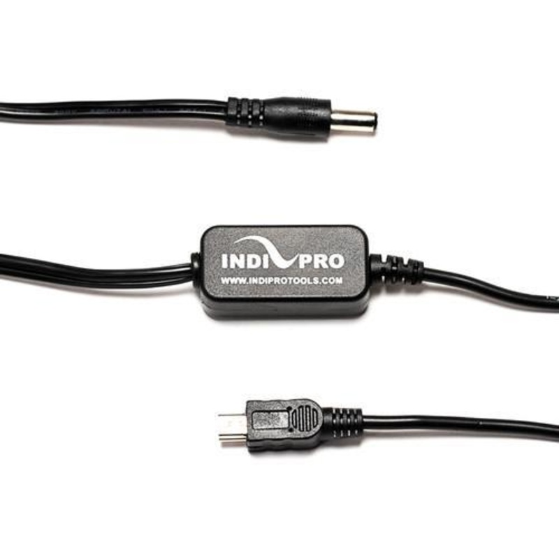 2.5mm Male Power Cable to Mini USB Cable 5 VDC (24", Regulated)